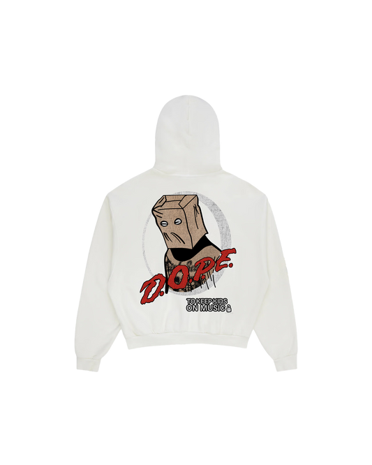 D.O.P.E White Zip-Up